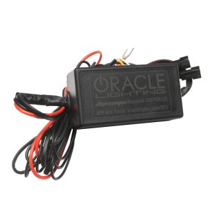 Ford Mustang Headlight Assembly - ORACLE Lighting - Black Series - Dynamic ColorSHIFT - `18-`23